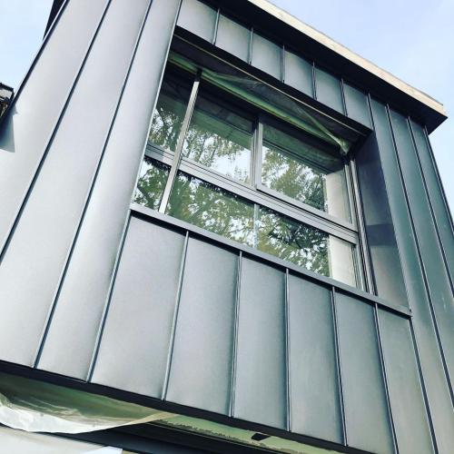 Habillage en aluminium