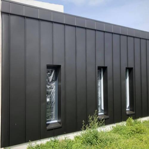 Façade en aluminium