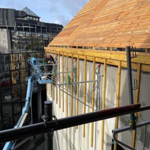 Réalisation d'un chantier sur Quimper en centre-ville